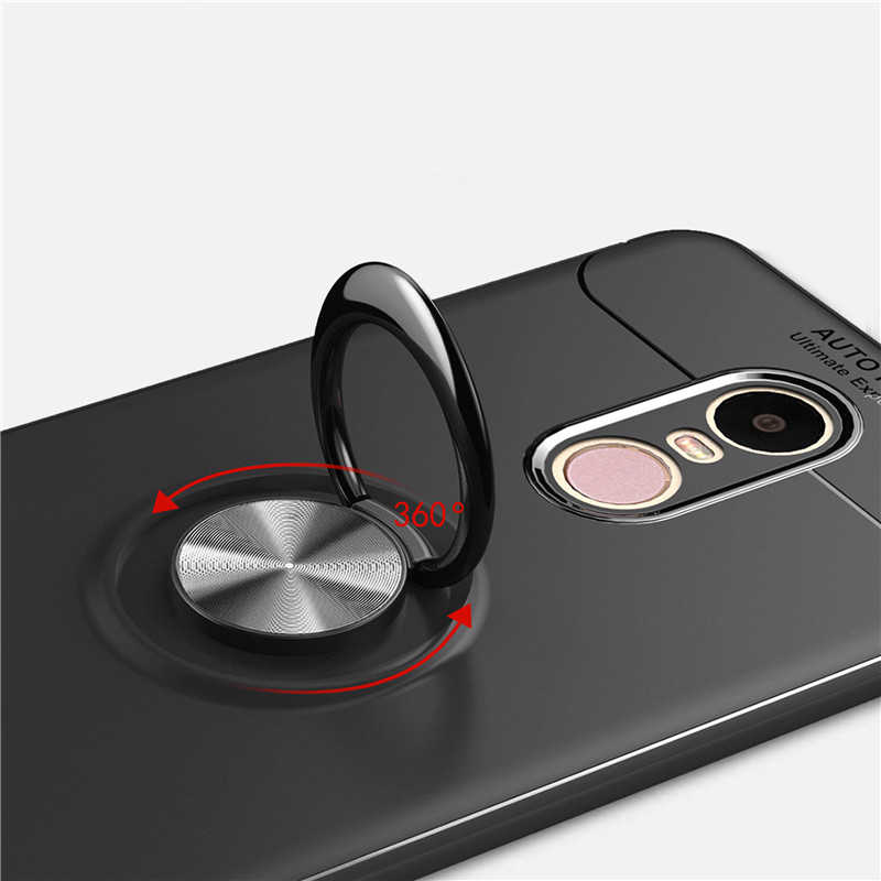 Xiaomi Redmi Note 4X Kılıf Zore Ravel Silikon Kapak Siyah-Mavi