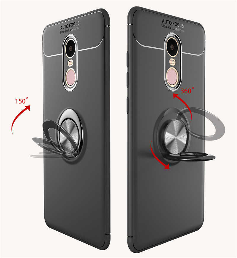 Xiaomi Redmi Note 4X Kılıf Zore Ravel Silikon Kapak Siyah-Mavi