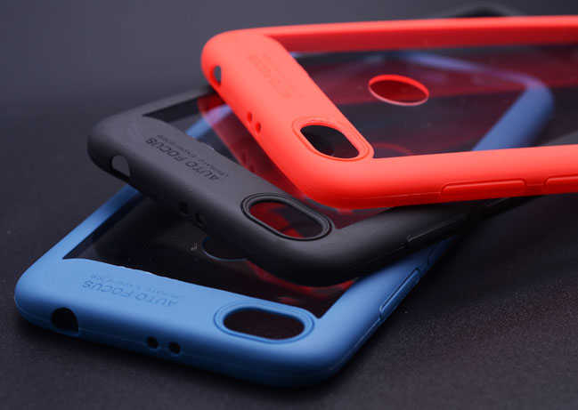 Xiaomi Redmi Note 5A Kılıf Zore Buttom Kapak Mavi