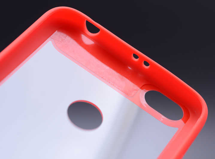 Xiaomi Redmi Note 5A Kılıf Zore Buttom Kapak Kırmızı