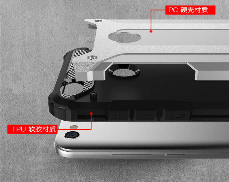 Xiaomi Redmi Note 5A Kılıf Zore Crash Silikon Kapak Mavi