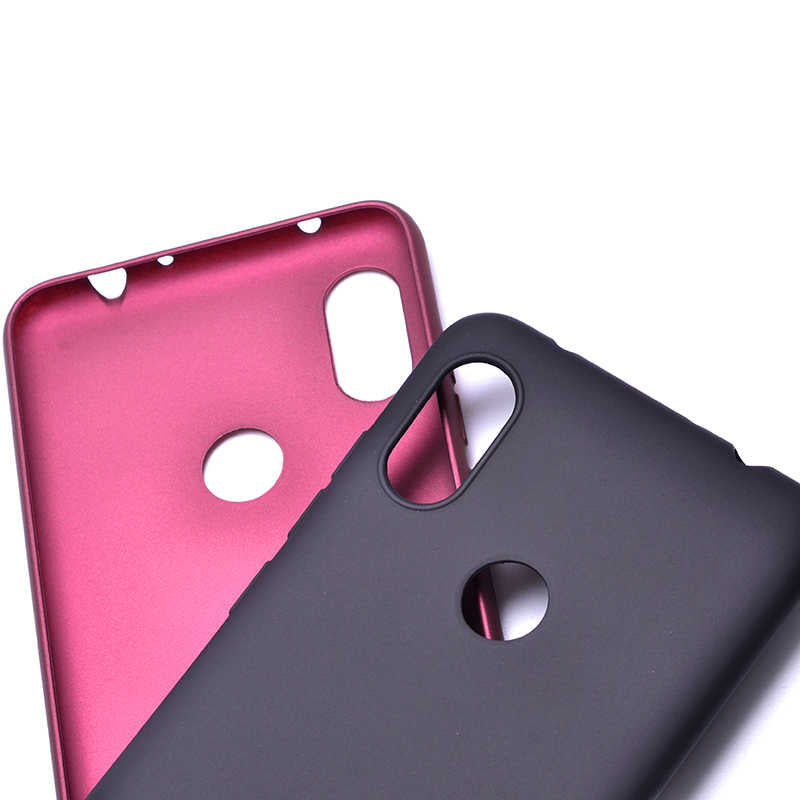 Xiaomi Redmi Note 6 Pro Kılıf Zore Premier Silikon Kapak Gold