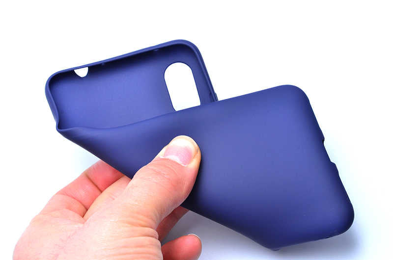 Xiaomi Redmi Note 6 Pro Kılıf Zore Premier Silikon Kapak Gold