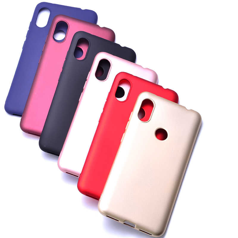 Xiaomi Redmi Note 6 Pro Kılıf Zore Premier Silikon Kapak Gold
