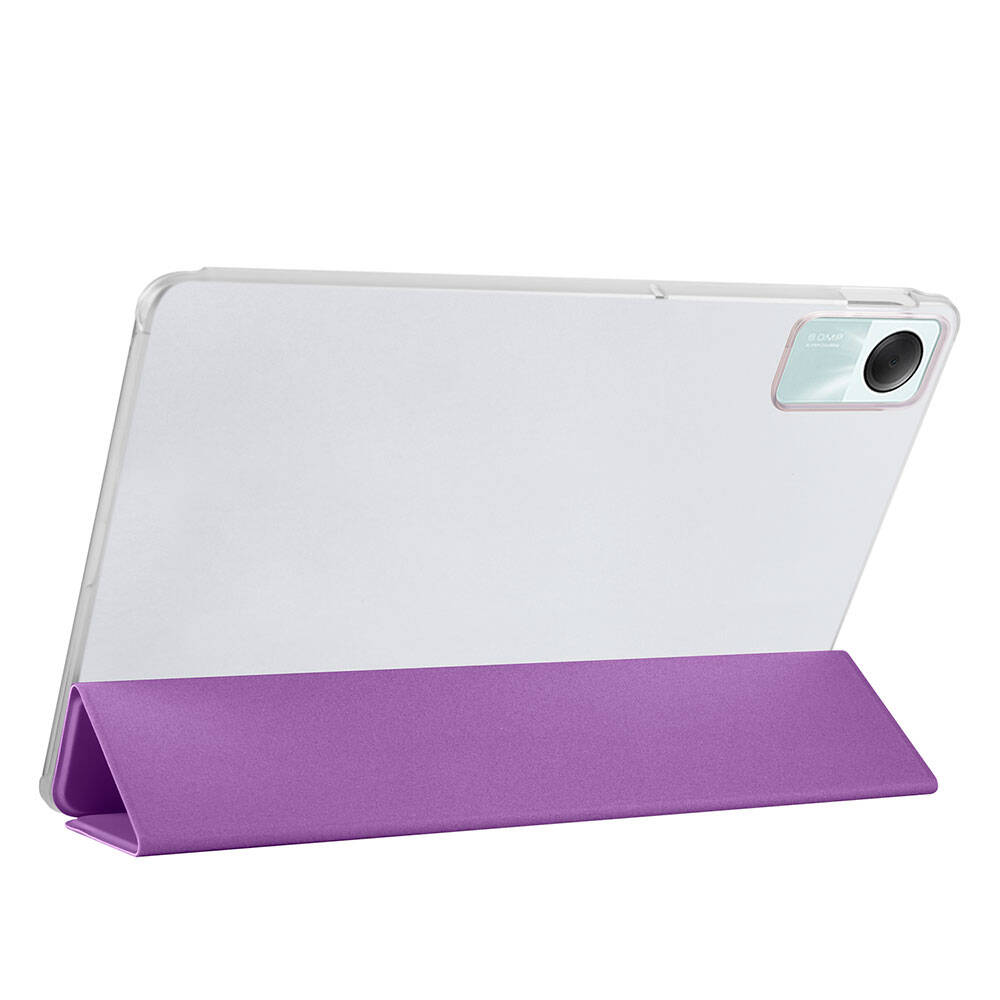 Xiaomi Redmi Pad SE 11" Zore Smart Cover Standlı 1-1 Kılıf Mor