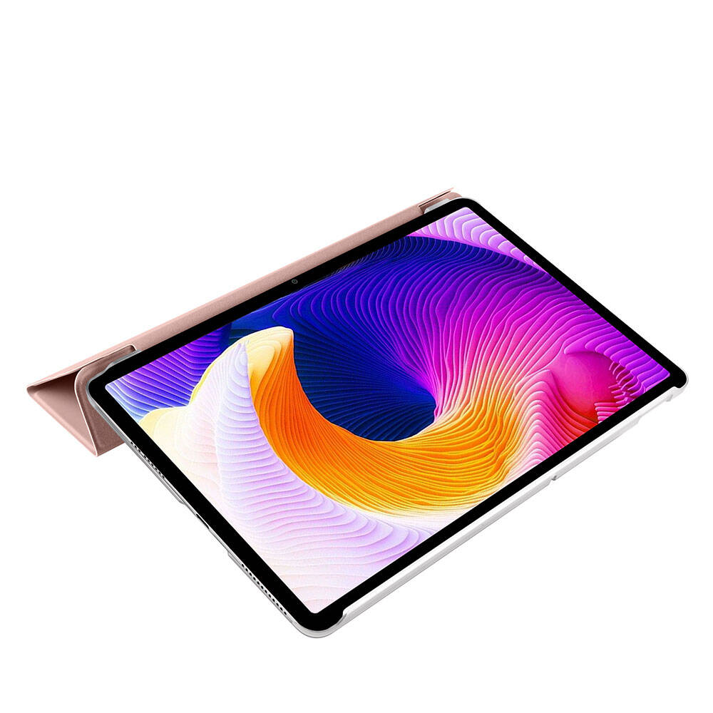 Xiaomi Redmi Pad SE 11" Zore Smart Cover Standlı 1-1 Kılıf Pembe