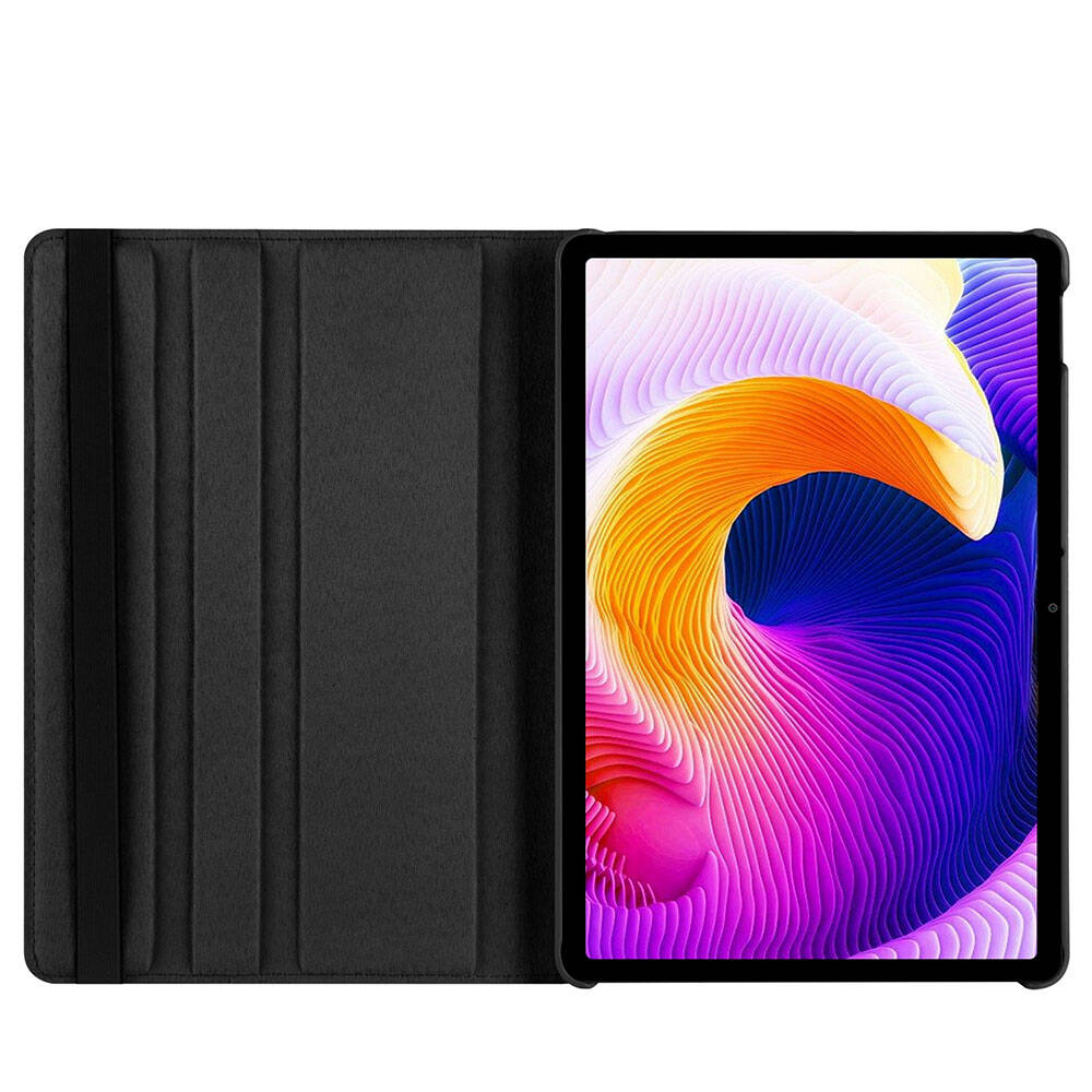 Xiaomi Redmi Pad SE Zore Dönebilen Standlı Kılıf Kırmızı