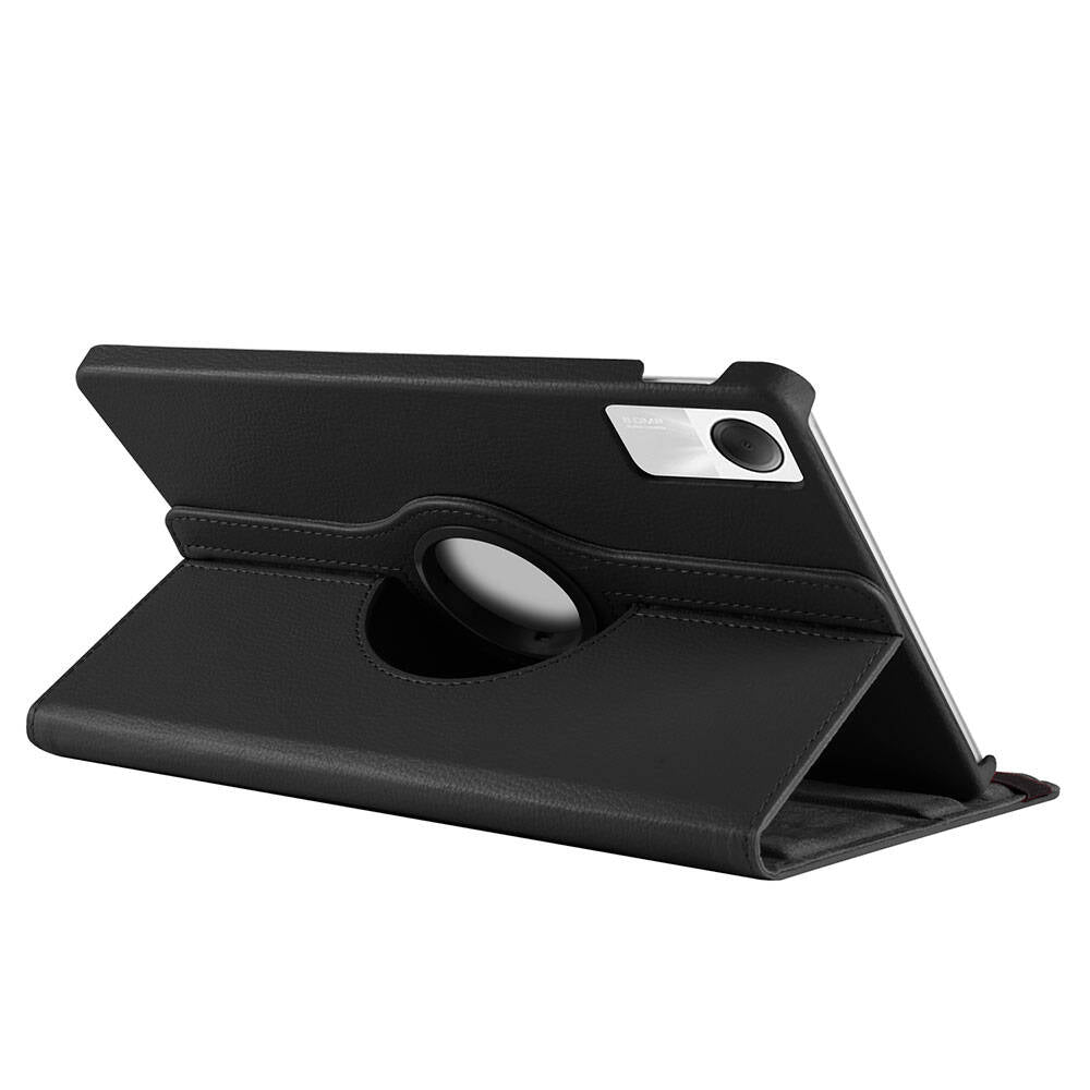 Xiaomi Redmi Pad SE Zore Dönebilen Standlı Kılıf Mor