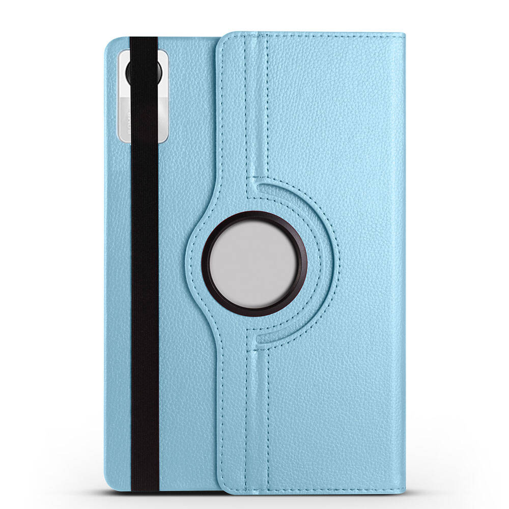 Xiaomi Redmi Pad SE Zore Dönebilen Standlı Kılıf Kırmızı