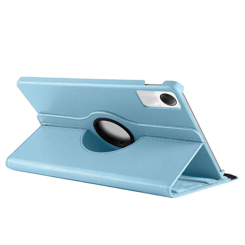 Xiaomi Redmi Pad SE Zore Dönebilen Standlı Kılıf Kırmızı