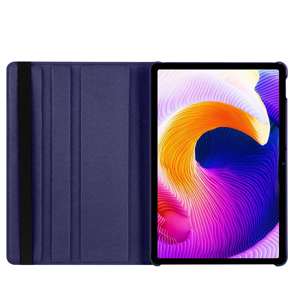 Xiaomi Redmi Pad SE Zore Dönebilen Standlı Kılıf Kırmızı