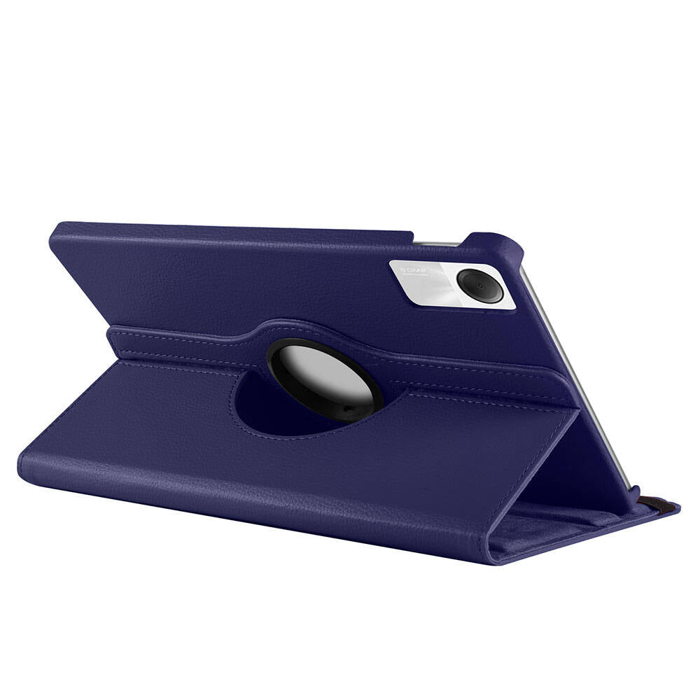 Xiaomi Redmi Pad SE Zore Dönebilen Standlı Kılıf Kırmızı