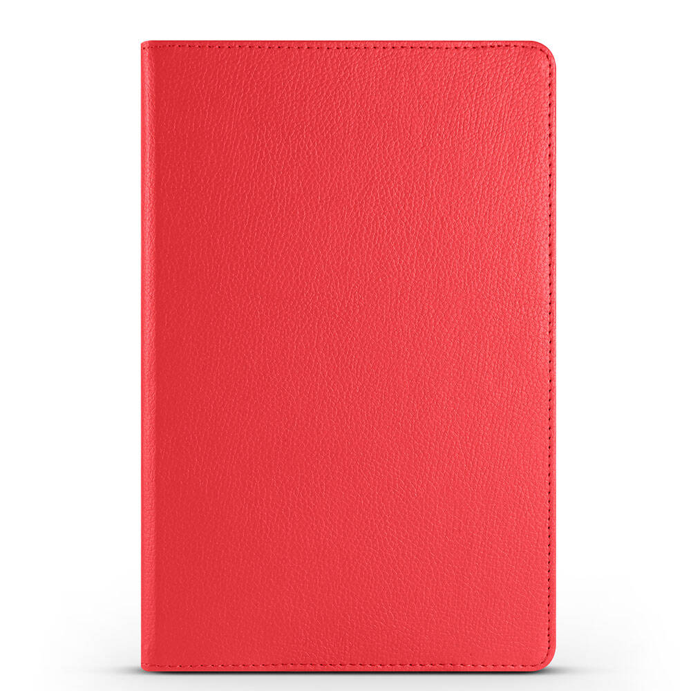 Xiaomi Redmi Pad SE Zore Dönebilen Standlı Kılıf Kırmızı