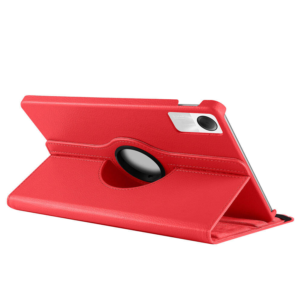 Xiaomi Redmi Pad SE Zore Dönebilen Standlı Kılıf Mor