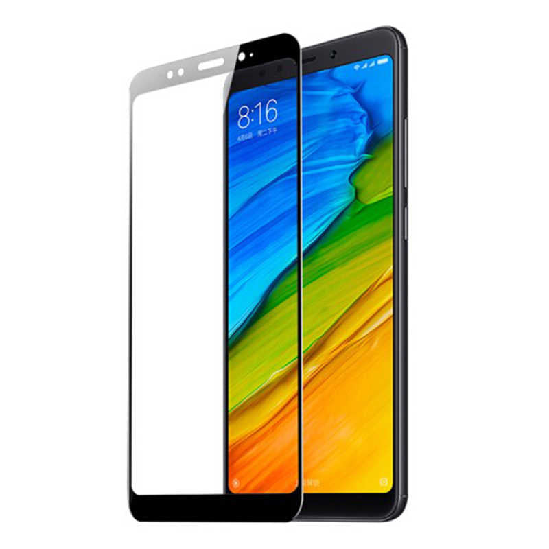 Xiaomi Redmi S2 Zore Kenarları Kırılmaya Dayanıklı Cam Ekran Koruyucu Siyah