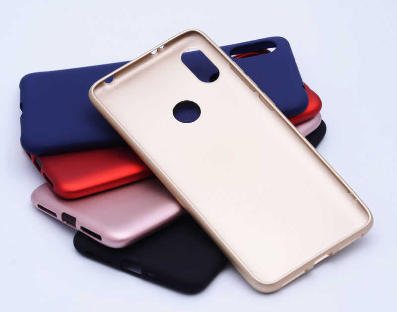 Xiaomi Redmi S2 Kılıf Zore Premier Silikon Kapak Kırmızı