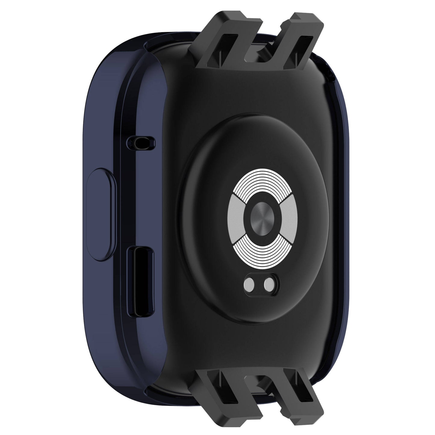 Xiaomi Redmi Watch 3 360 Derece Korumalı Kasa ve Ekran Koruyucu Zore Watch Gard 30 Lacivert