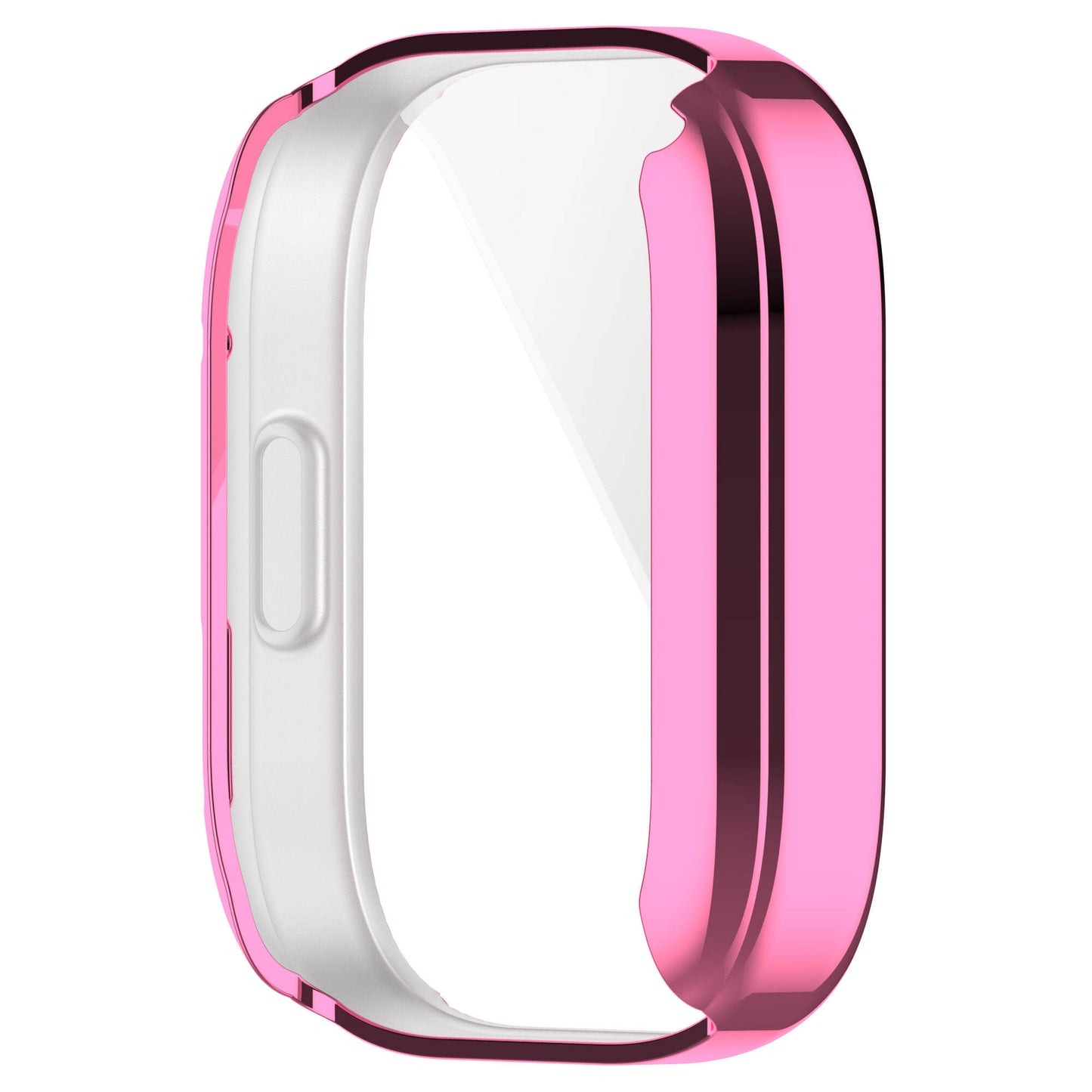 Xiaomi Redmi Watch 3 360 Derece Korumalı Kasa ve Ekran Koruyucu Zore Watch Gard 30 Rose Gold
