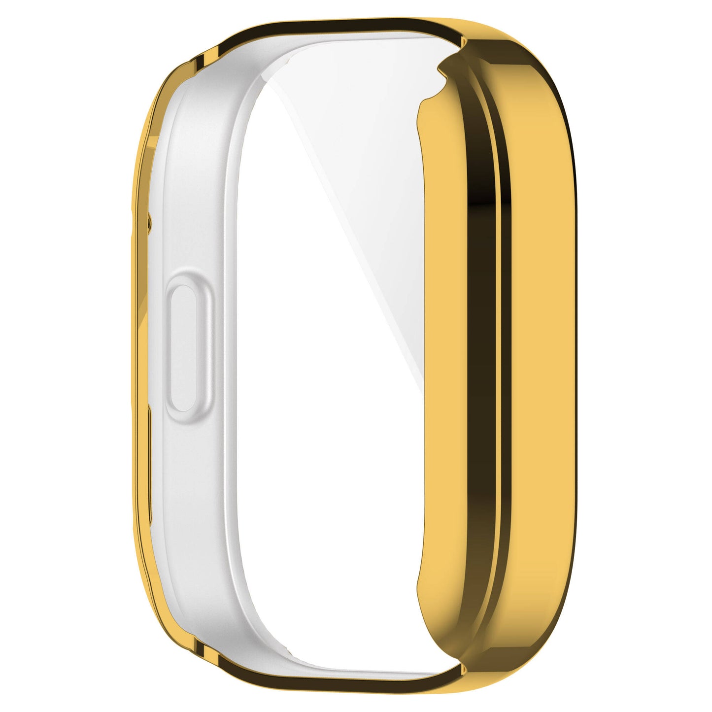 Xiaomi Redmi Watch 3 360 Derece Korumalı Kasa ve Ekran Koruyucu Zore Watch Gard 30 Rose Gold