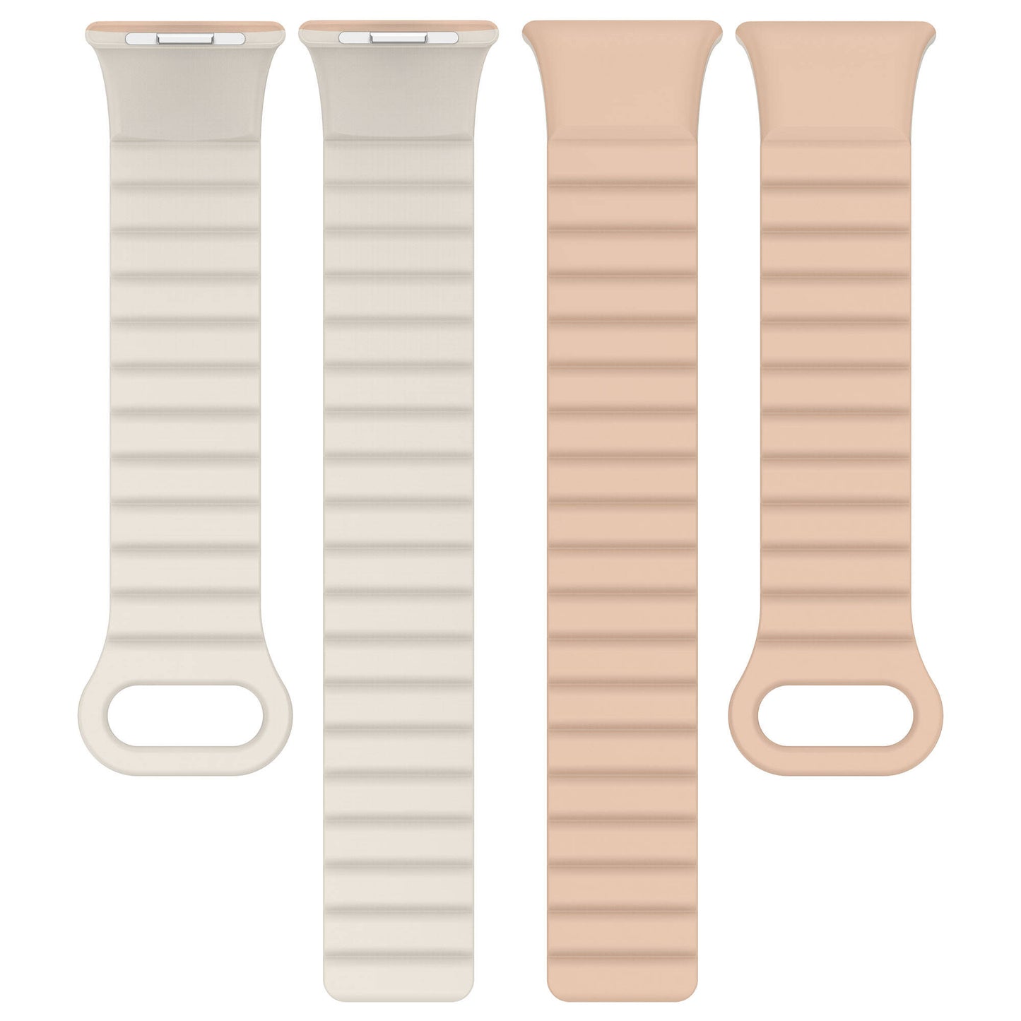 Xiaomi Redmi Watch 4 Silikon Kordon Zore KRD-105 Strap Kayış Koyu Kırmızı-Siyah