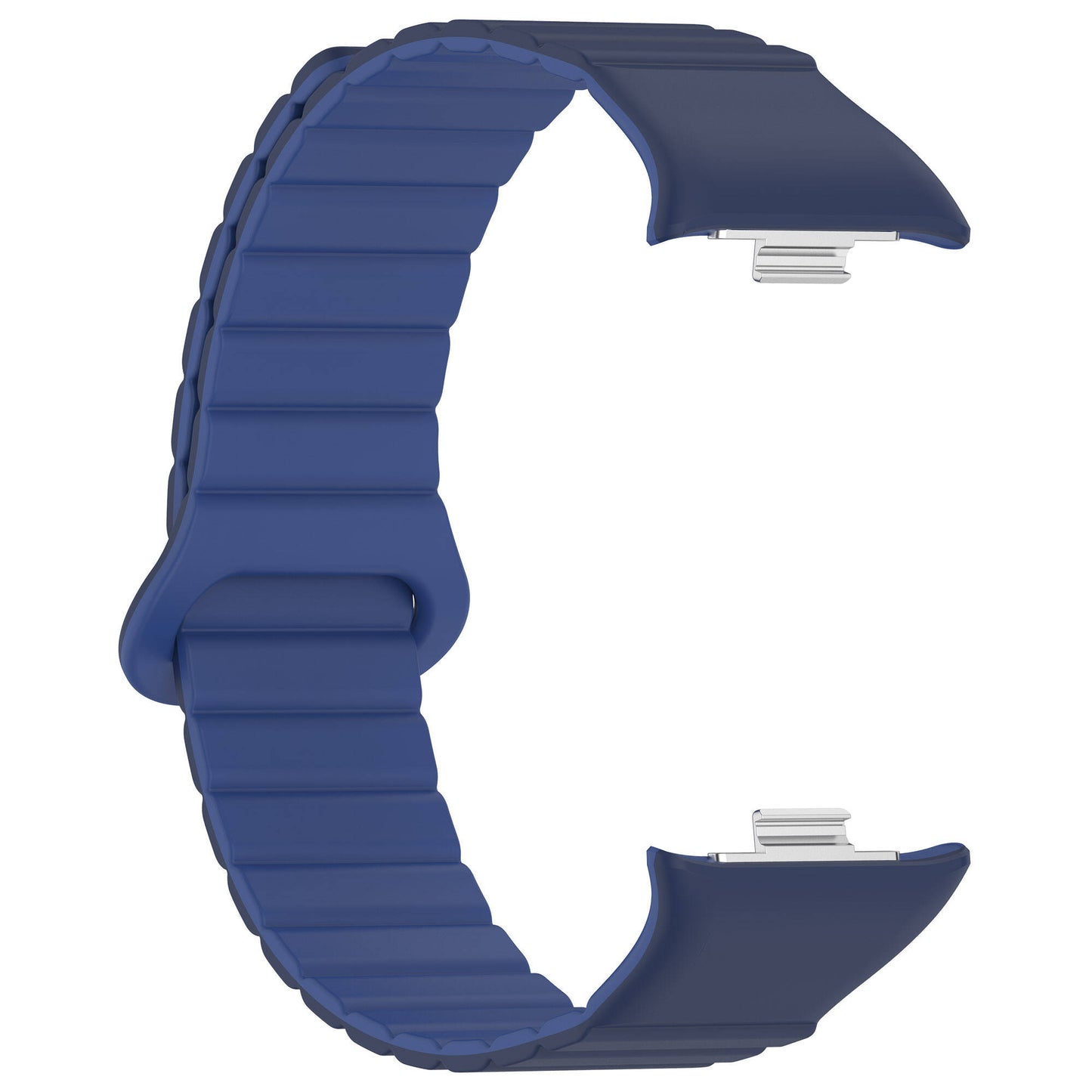 Xiaomi Redmi Watch 4 Silikon Kordon Zore KRD-105 Strap Kayış Beyaz-Siyah