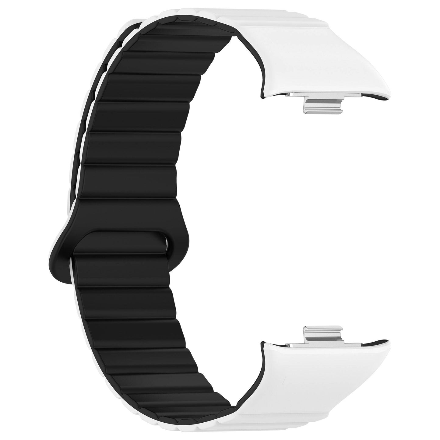 Xiaomi Redmi Watch 4 Silikon Kordon Zore KRD-105 Strap Kayış Pembe-Turuncu