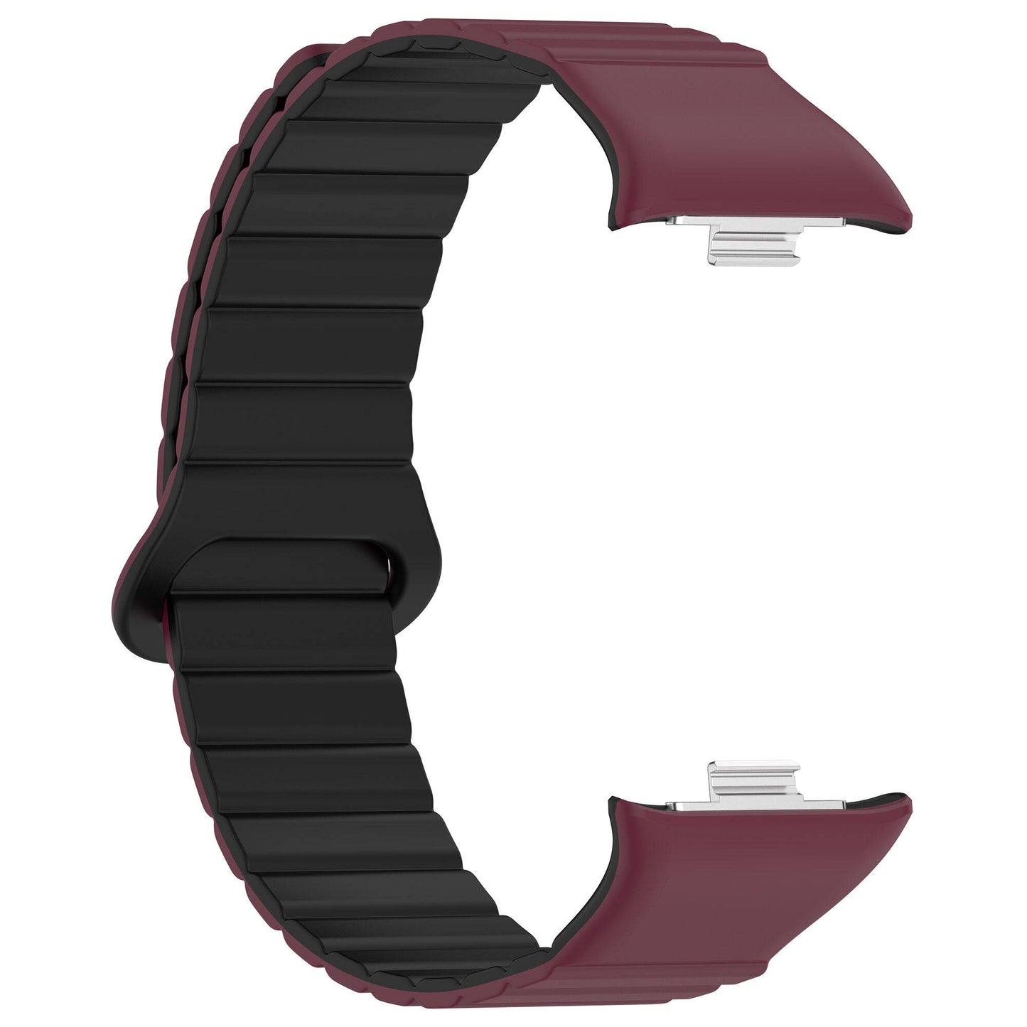 Xiaomi Redmi Watch 4 Silikon Kordon Zore KRD-105 Strap Kayış Pembe-Mavi