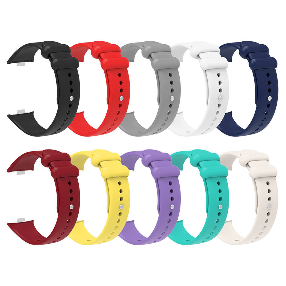 Xiaomi Redmi Watch 4 Zore KRD-109 Silikon Kordon Starlight
