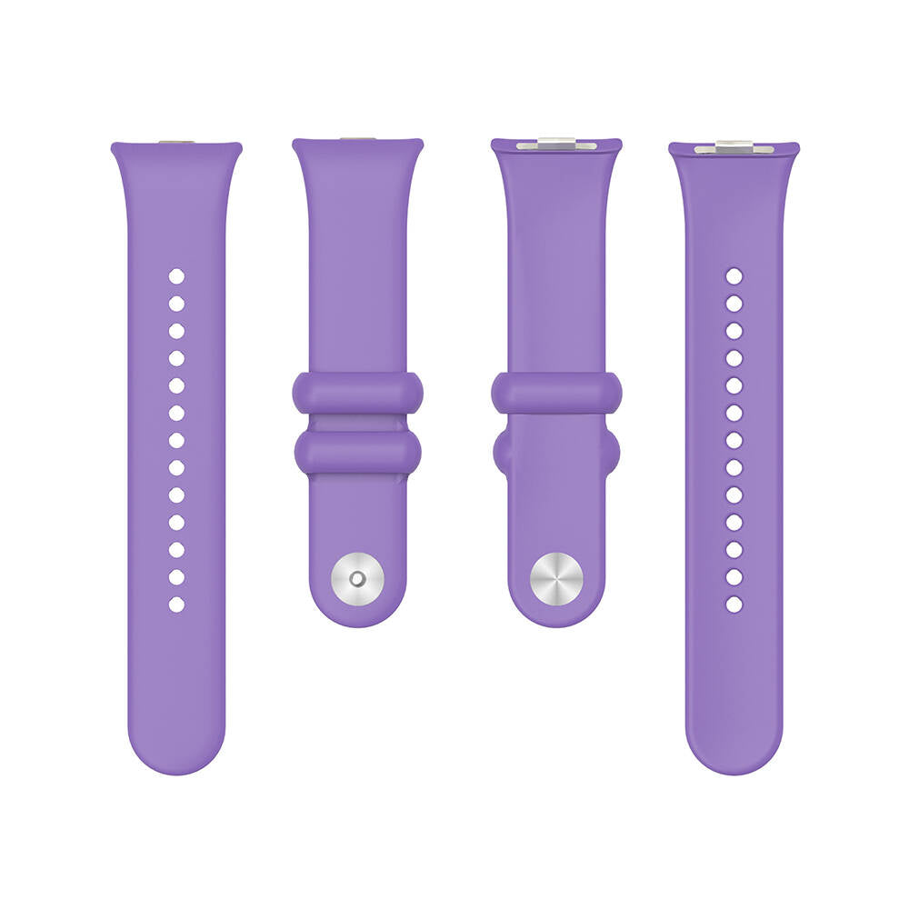 Xiaomi Redmi Watch 4 Zore KRD-109 Silikon Kordon Starlight