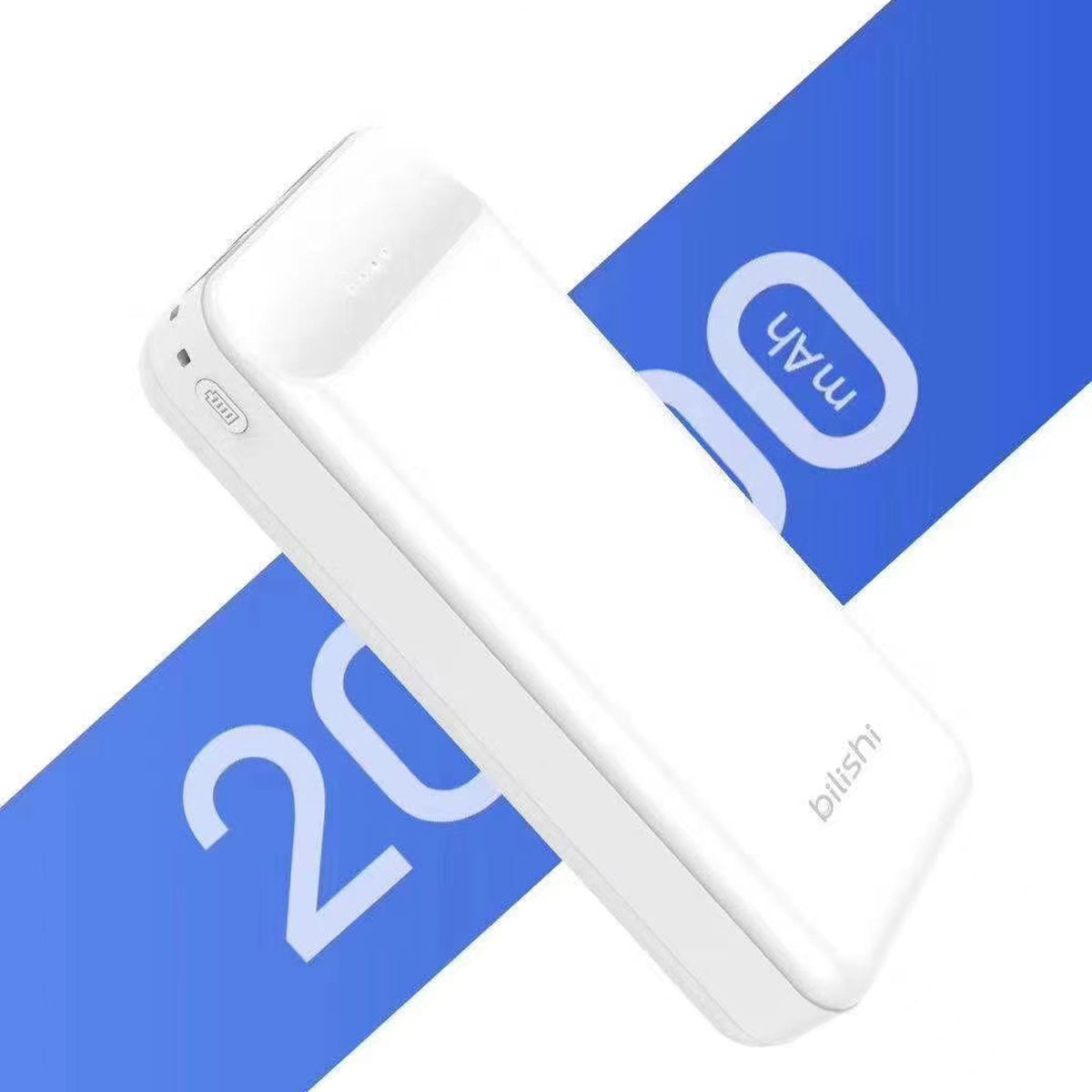 Zore B-05 Hızlı Şarj Özellikli Led Göstergeli Taşınabilir Powerbank 20000mAh Beyaz