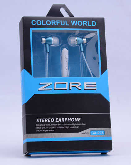 Zore GX-908 Mp3 Stereo Kulaklık Gri