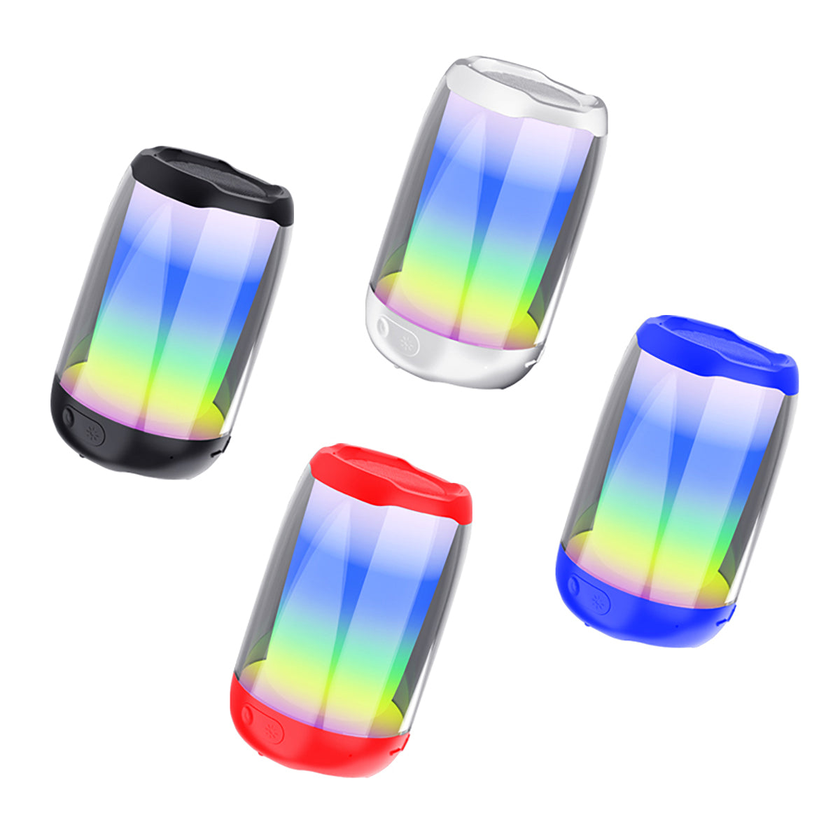 Zore NBY8893A Ayarlanabilir RGB Işıklı Bluetooth Hoparlör Speaker Siyah