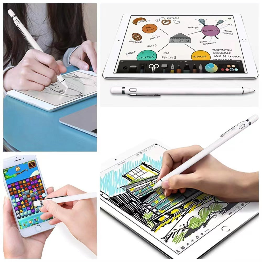 Zore Pencil 08 Dokunmatik Çizim Kalemi Beyaz