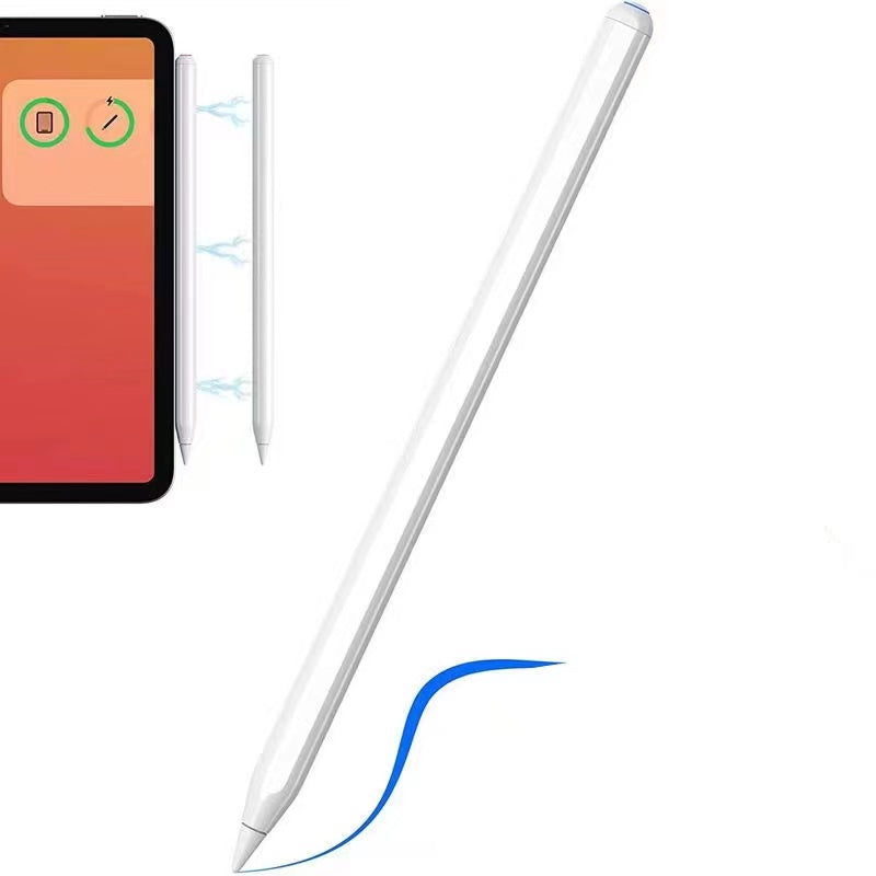 Zore Pencil 09 Palm-Rejection Magnetik Şarj ve Eğim Özellikli Dokunmatik Çizim Kalemi Beyaz