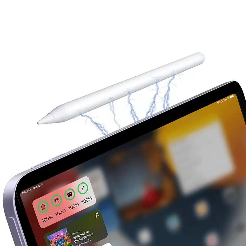 Zore Pencil 09 Palm-Rejection Magnetik Şarj ve Eğim Özellikli Dokunmatik Çizim Kalemi Beyaz