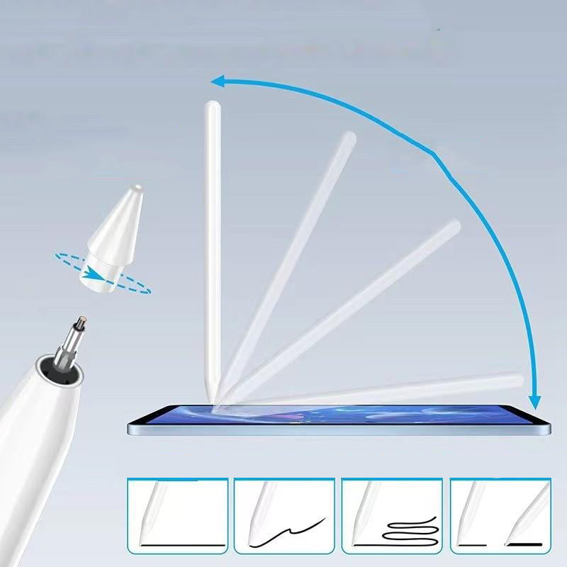 Zore Pencil 09 Palm-Rejection Magnetik Şarj ve Eğim Özellikli Dokunmatik Çizim Kalemi Beyaz