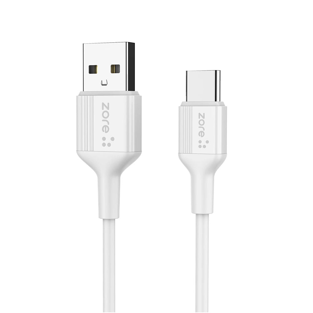Zore Play Serisi PL1 Type-C 2in1 Seyahat Şarj Aleti 12W Beyaz