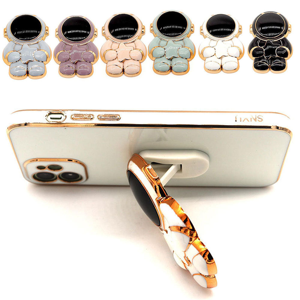 Zore Space Yıldızlı Astronot Figürlü Cep Telefonu Standı Mavi