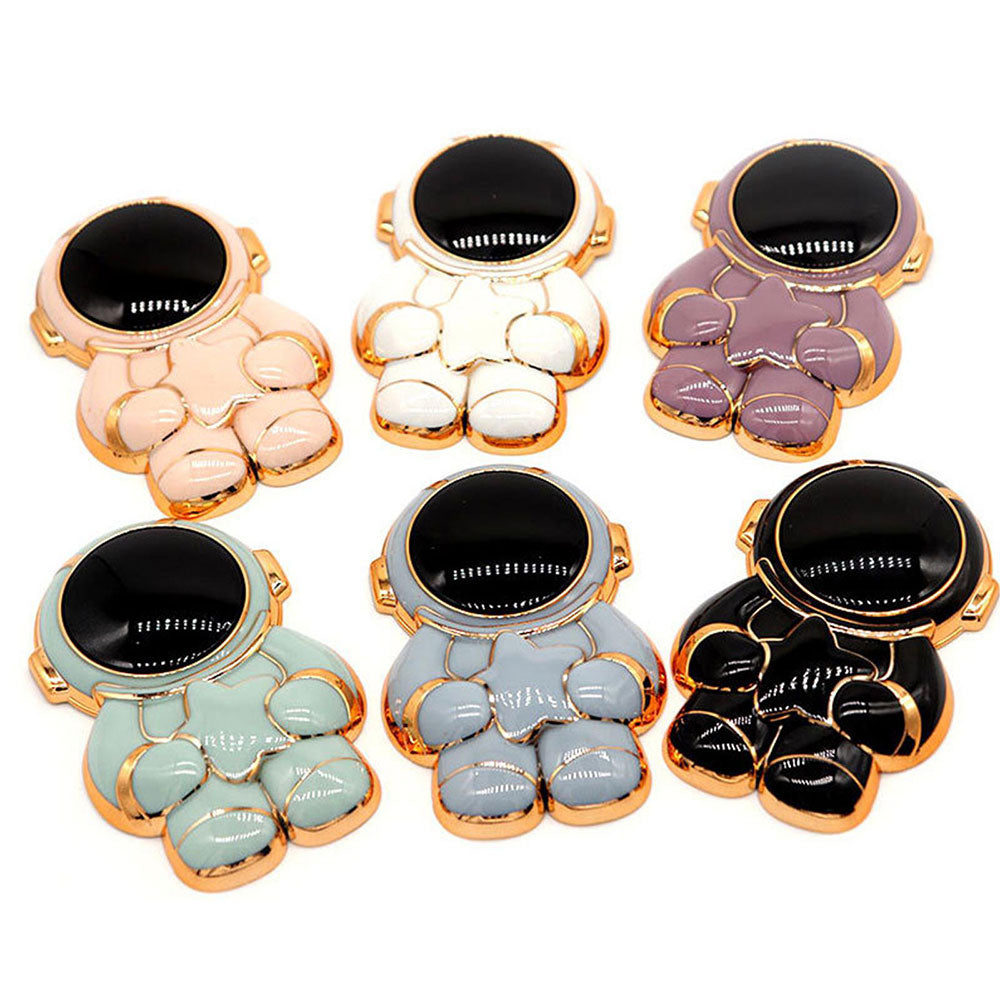 Zore Space Yıldızlı Astronot Figürlü Cep Telefonu Standı Pembe Açık