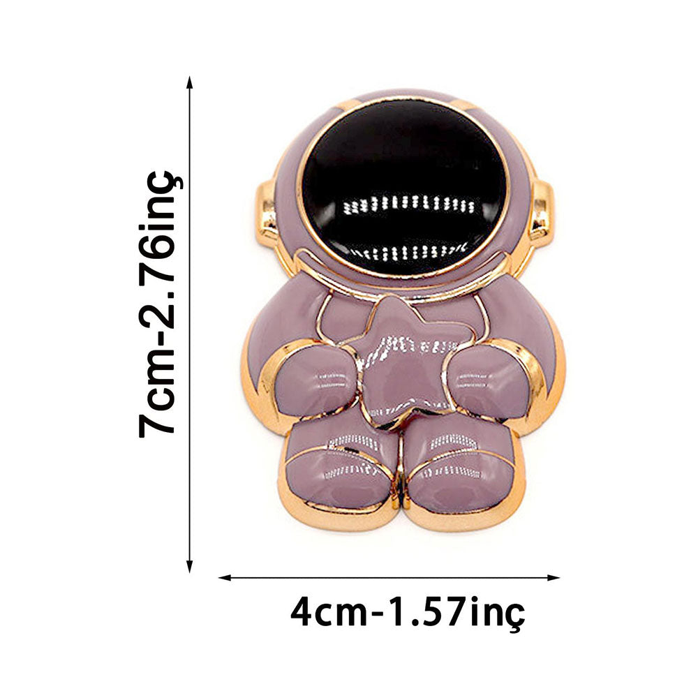 Zore Space Yıldızlı Astronot Figürlü Cep Telefonu Standı Mavi