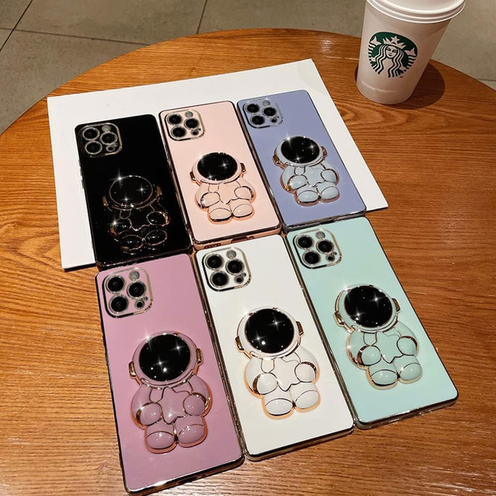 Zore Space Yıldızlı Astronot Figürlü Cep Telefonu Standı Yeşil