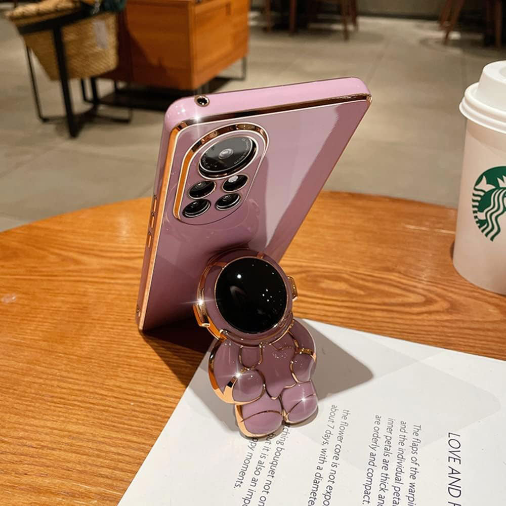 Zore Space Yıldızlı Astronot Figürlü Cep Telefonu Standı Pembe