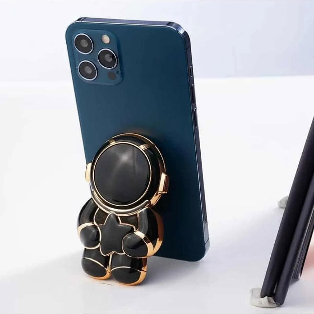 Zore Space Yıldızlı Astronot Figürlü Cep Telefonu Standı Yeşil