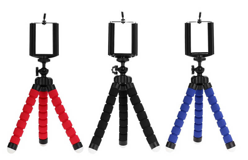 Zore TR1 Kısa Tripod Sünger Ayaklı Mavi