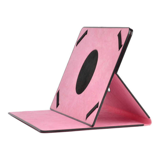 Zore Unik Universal 12 İnç Dönebilen Standlı Kılıf Pembe