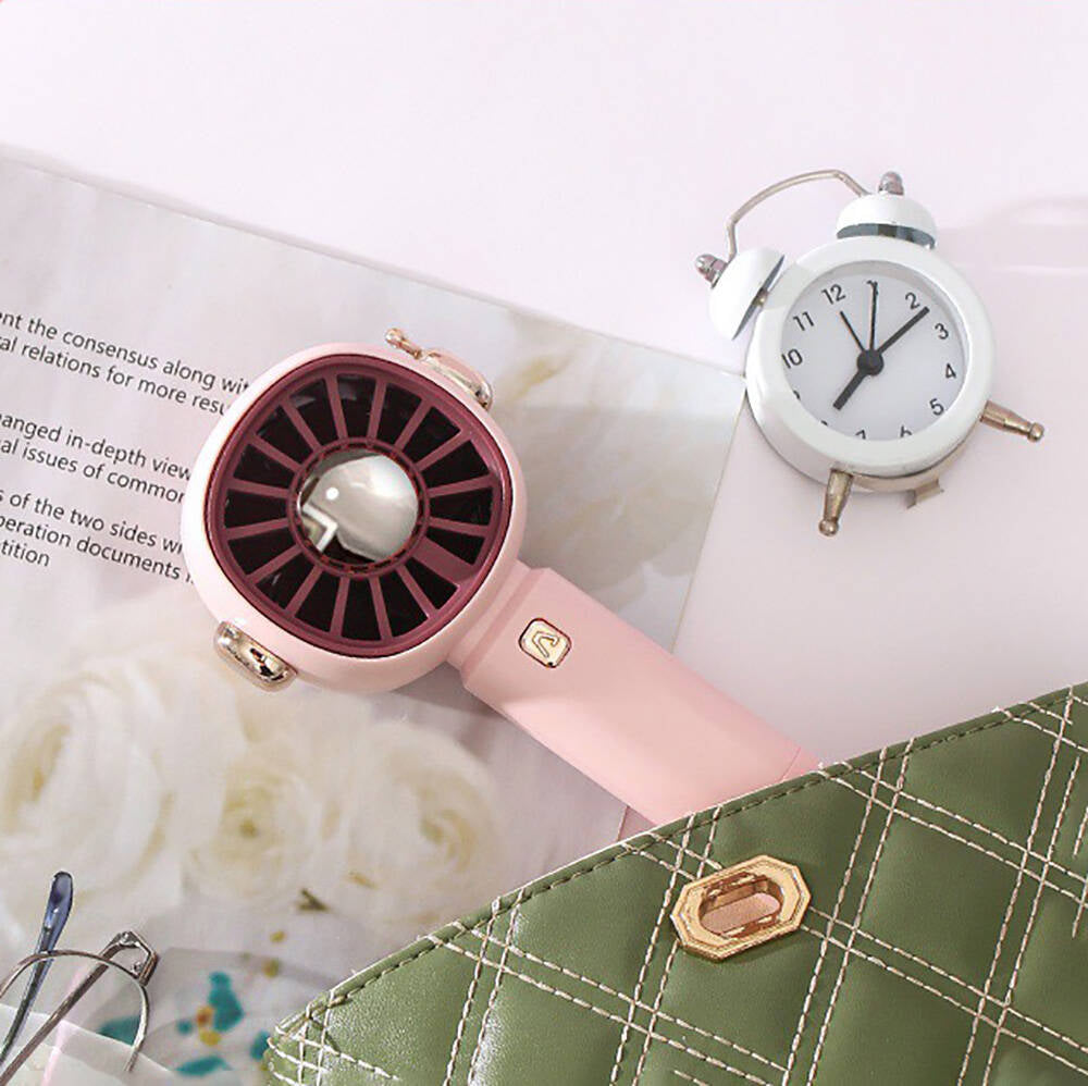 Zore ZB102 Mini Vantilatör Portatif Soğutucu Fan Pembe