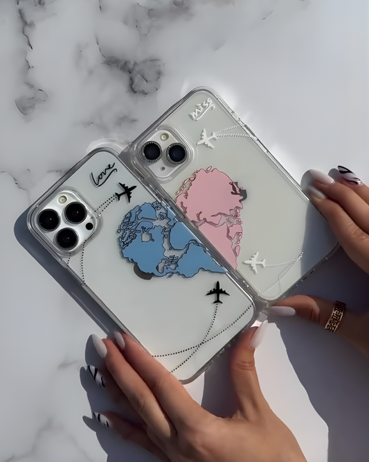 Eşsiz benzersiz uyumlu set✨🤩 (Blue & Pink Love) tasarımlı