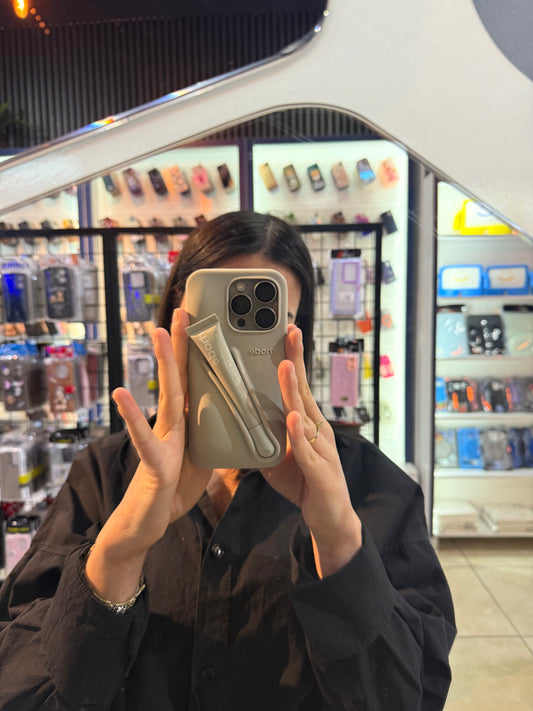 iPhone Uyumlu Rhode Gloss Kılıf Seti (Gri)