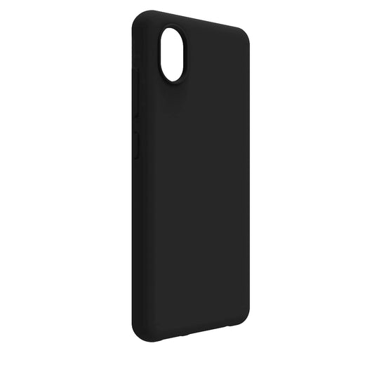 Alcatel 1 2022 Kılıf Zore Biye Silikon Siyah