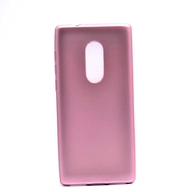 Alcatel 5 Kılıf Zore Premier Silikon Kapak Rose Gold